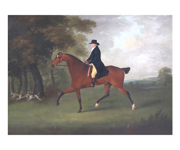 John N. Sartorius, ‘Gentleman on Horseback,’ est. $1,500-$3,000