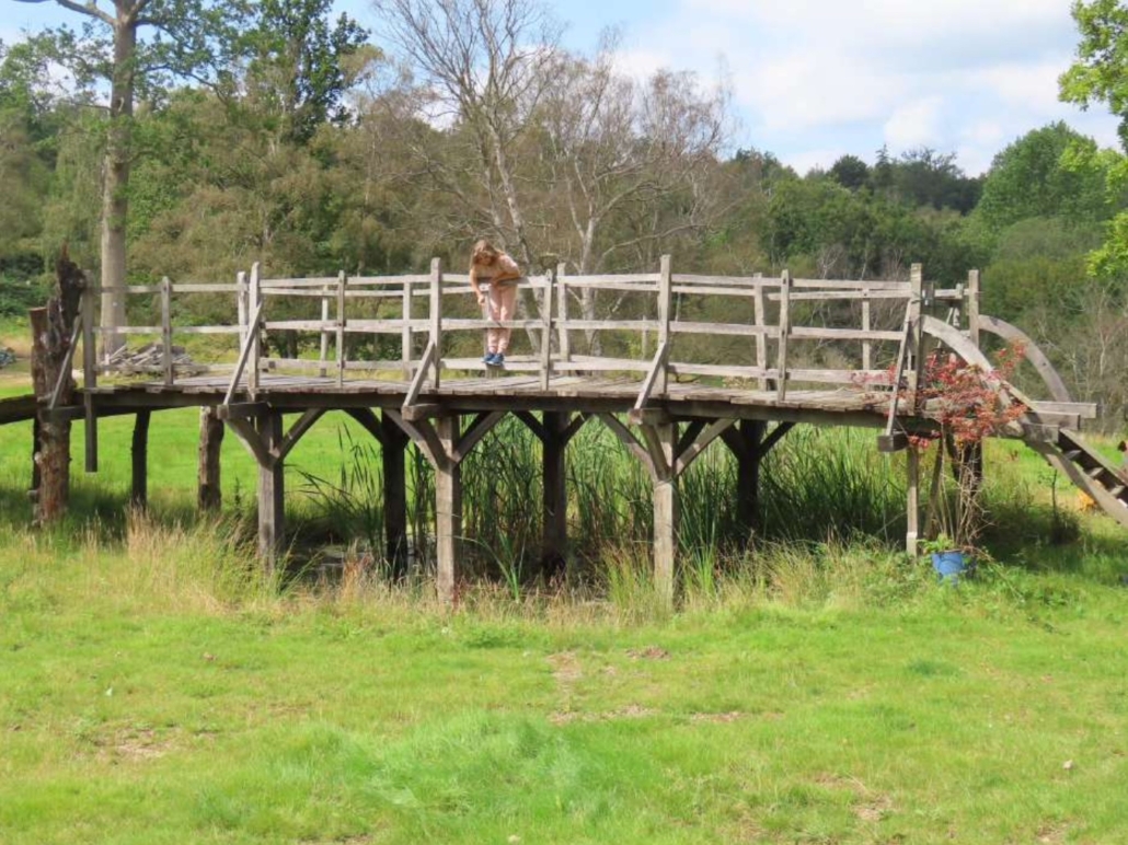 The wooden bridge that indirectly inspired A.A. Milne to write the Winnie the Pooh books sold for £131,625, or about $179,000, on October 6 in England.