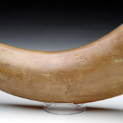 Revolutionary War powder horn used at the Battle of Concord, est. $90,000-$100,000