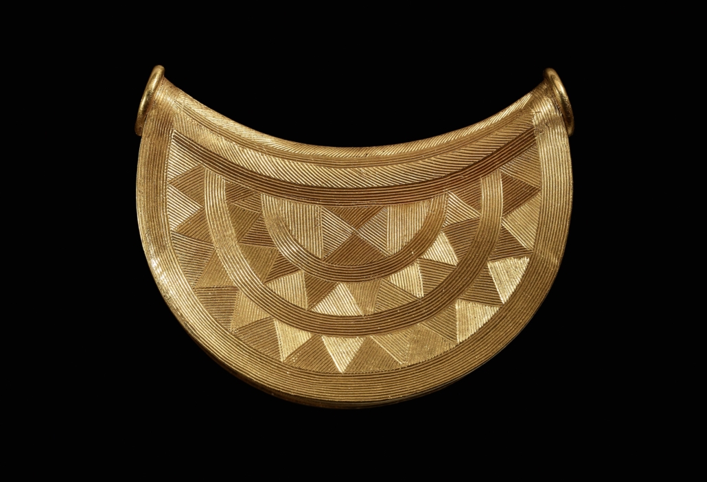 Bronze Age sun pendant, 1000–800 BCE © The Trustees of the British Museum 