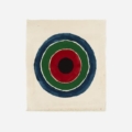 Kenneth Noland frequently played with circular motifs, as in this untitled work from 1963 that brought $120,000 plus the buyer’s premium in September 2018 at Wright. Image courtesy of Wright and LiveAuctioneers