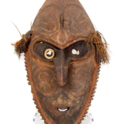 Lower Sepik River carved wooden Murik mask, est. $7,000-$9,000