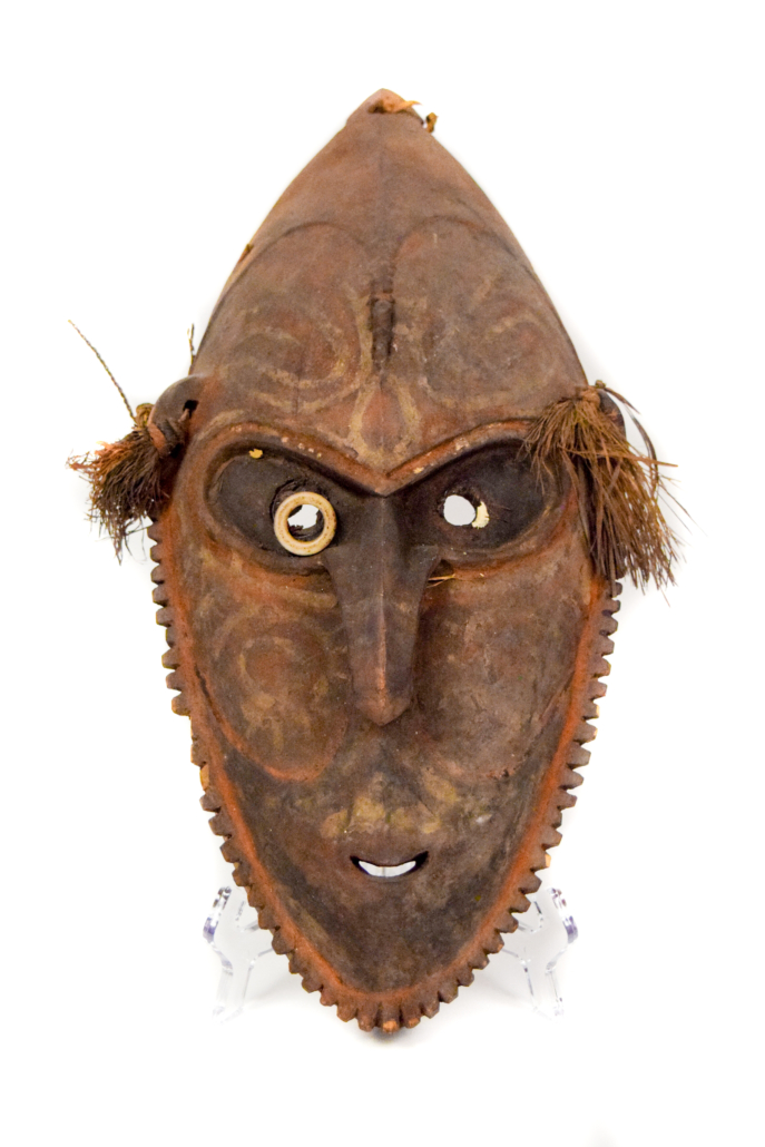Lower Sepik River carved wooden Murik mask, est. $7,000-$9,000