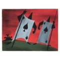 Disney artist Mary Blair’s 1953 original concept art for the playing cards in ‘Alice in Wonderland,’ est. $15,000-$20,000