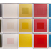 Sol LeWitt, ‘Lines In Two Directions and In Five Colors with All Their Combinations,’ est. $10,000-$15,000