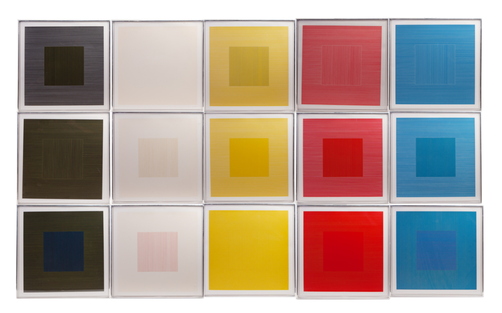 Sol LeWitt, ‘Lines In Two Directions and In Five Colors with All Their Combinations,’ est. $10,000-$15,000
