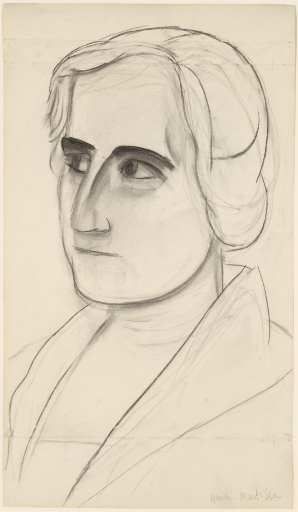 Henri Matisse, ‘Etta Cone (V/VI),’ 1933-1934. The Baltimore Museum of Art: The Cone Collection, formed by Dr. Claribel Cone and Miss Etta Cone of Baltimore, Maryland, BMA 1950.12.69. © Succession H. Matisse/Artists Rights Society (ARS), New York 