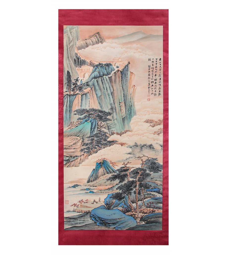 Scroll painting by Zhang Daqian, est. $10,000-$20,000