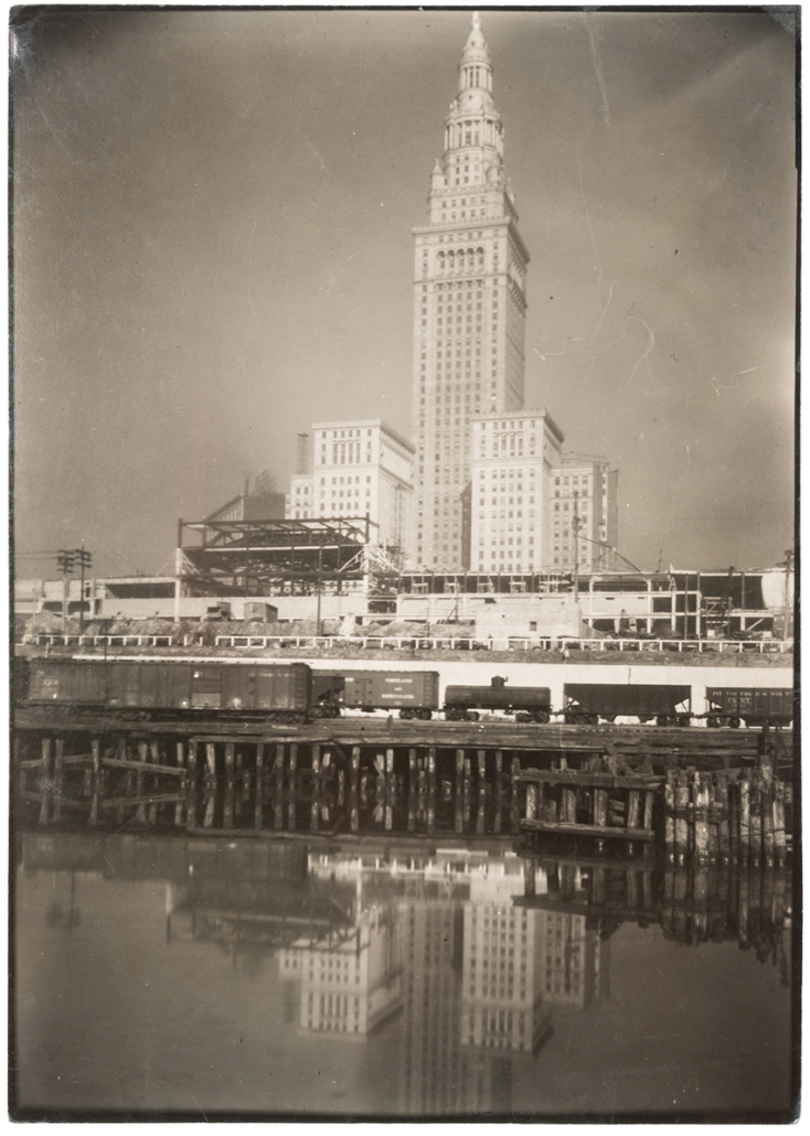 Margaret Bourke-White's image of Terminal Tower in Cleveland, est. $2,000-$3,000