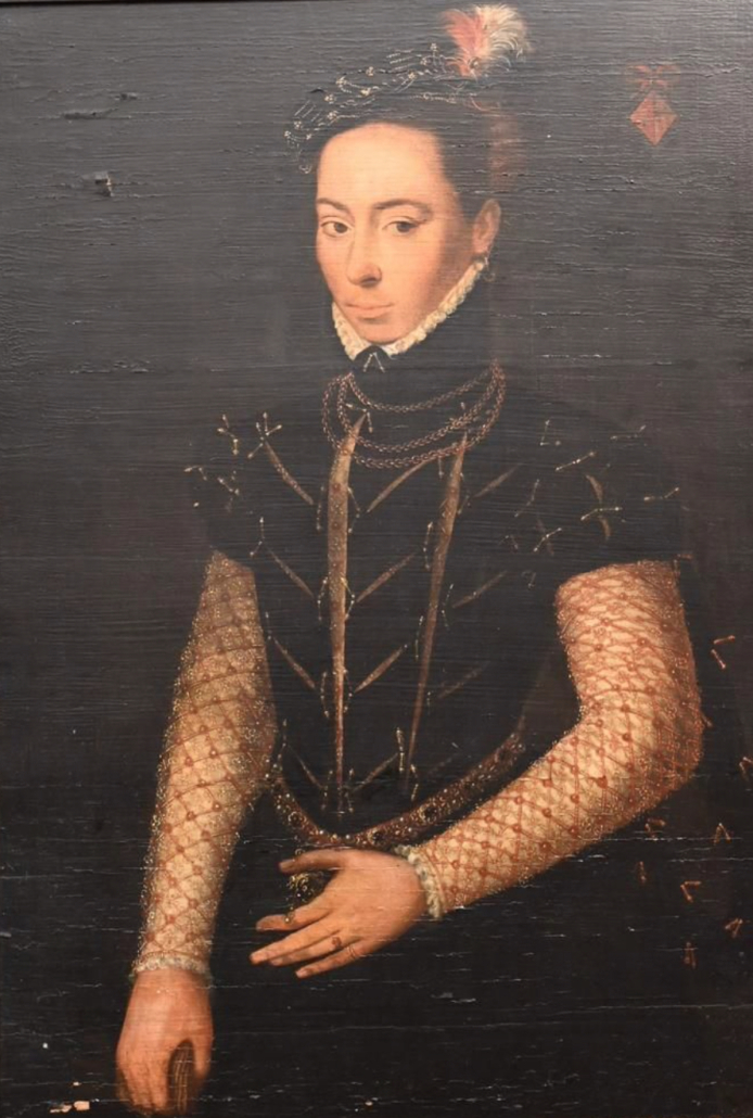Portrait of a noblewoman in the manner of Jean de Court, $15,600
