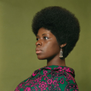 Kwame Brathwaite, ‘Sikolo Brathwaite, African Jazz-Art Society & Studios (AJASS),’ Harlem, ca. 1968; from Kwame Brathwaite: Black Is Beautiful (Aperture, 2019)