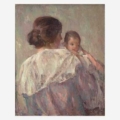 John Fulton Folinsbee, ‘Mother and Daughter,’ est. $10,000-$15,000