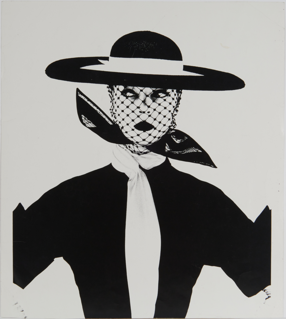 Irving Penn, ‘Girl in Black and White,’ est. $4,000-$6,000