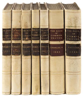 Complete set of William Pickering’s ‘Book of Common Prayer,’ est. $3,000-$5,000