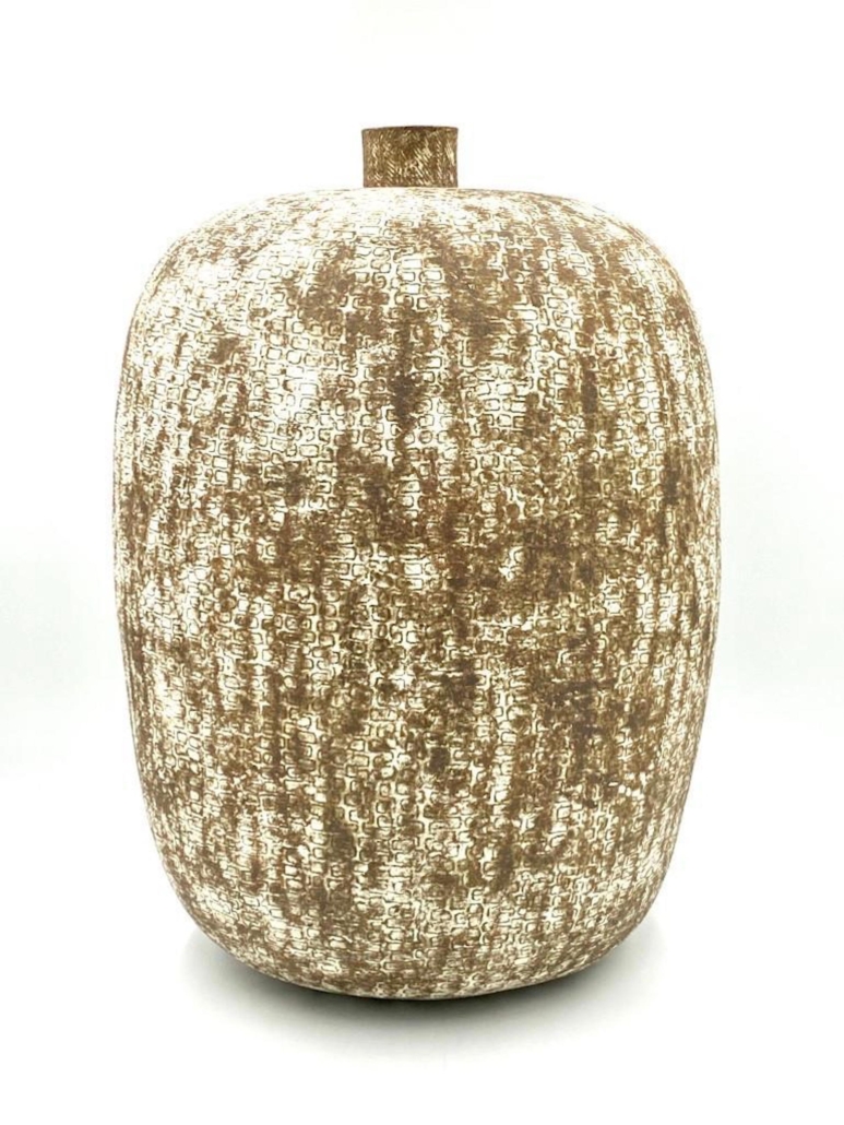 Claude Conover Milpa stoneware vessel, $8,610