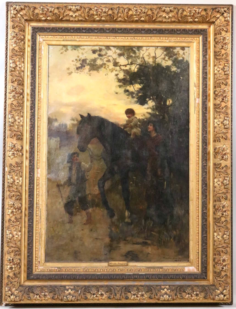 Hamilton Hamilton, ‘Child on Horse,’ est. $3,000-$5,000
