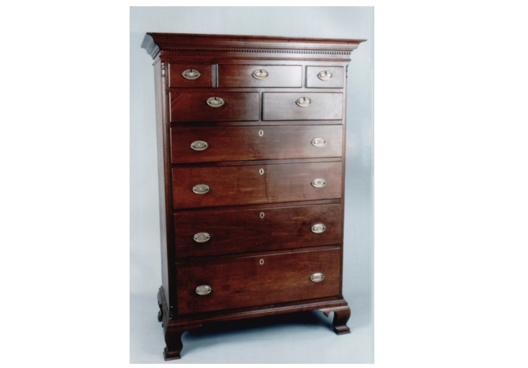 Lancaster County tall chest, est. $20,000-$24,000