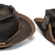 Pair of Union Army slouch hats identified to Captain Charles E. Nash, 19th Maine Infantry, $87,500