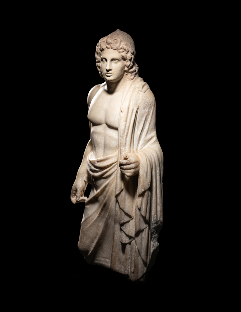 Roman marble Alexander the Great, $59,375