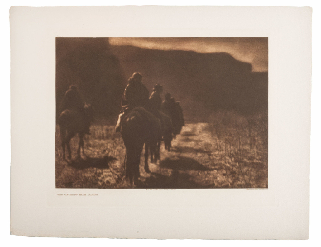 Group of 22 Edward Curtis photogravures, most from portfolio 1 of ‘The North American Indian,’ $43,750