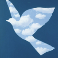 Rene Magritte, ‘Sky Bird,’ 1966. Private collection. Courtesy Di Donna Galleries, New York. Courtesy Ludion Publishers. © Rene Magritte, VEGAP, Madrid, 2021