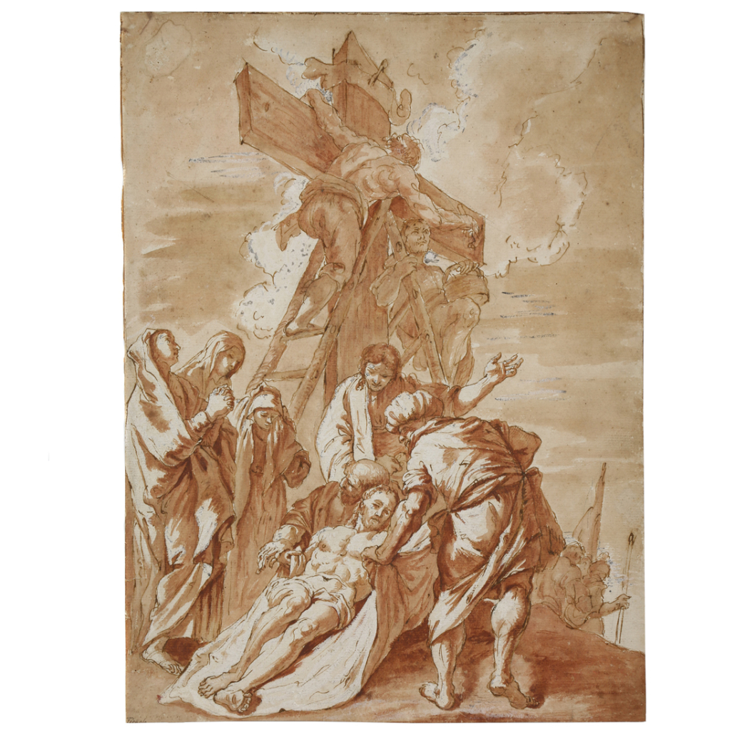 18th-century Christian religious Italian work on paper, est. $3,000-$5,000
