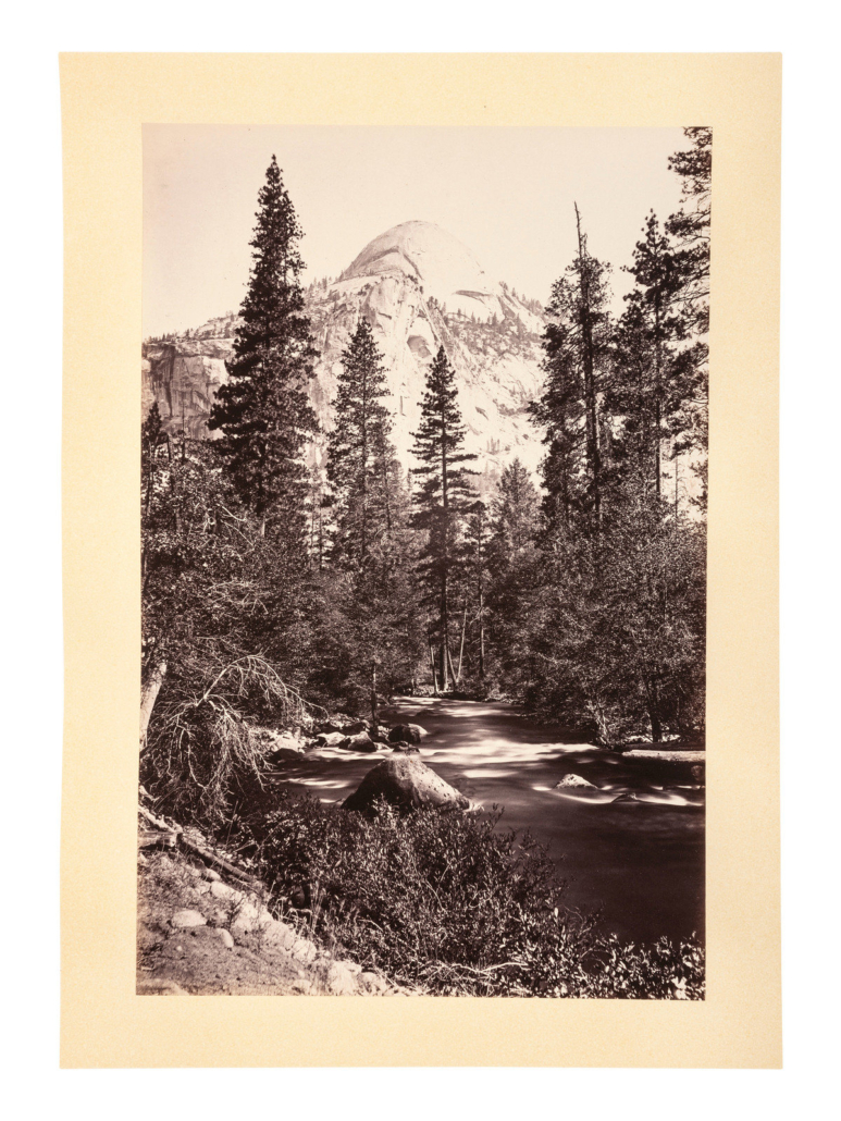 1863 album containing 63 Yosemite photographs taken by Carleton Watkins, $93,750