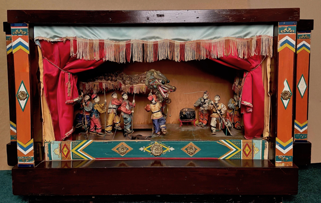 Theater cabinet automaton, created circa 1890-1910 in Switzerland for the Chinese market, est. $3,000-$6,000
