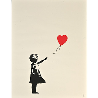 Banksy, ‘Girl with Balloon,’ est. $100,000-$150,000