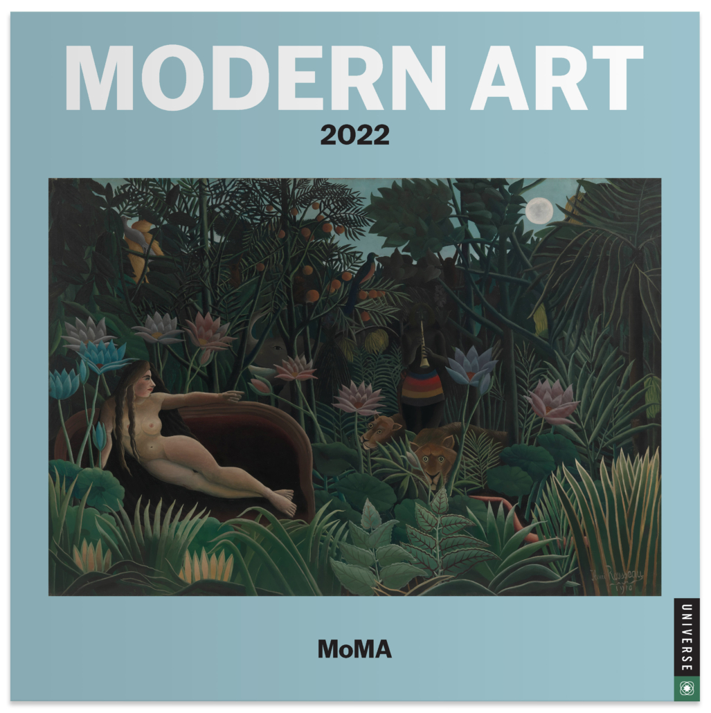  Museum of Modern Art (MOMA) 2022 Modern Art wall calendar, courtesy of the Museum of Modern Art.