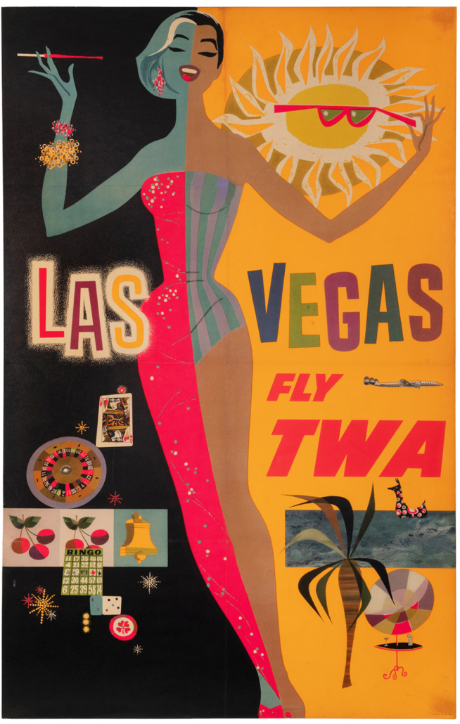 David Klein, ‘TWA / Las Vegas,’ est. $900-$1,200