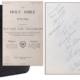 Harry Houdini’s Bible, $102,000