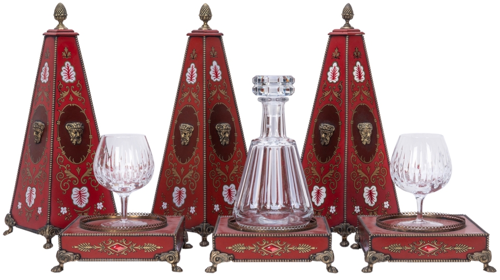 Pyramids of Egypt wine and water trick, $14,400