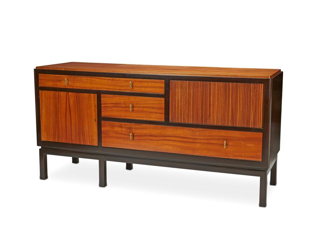 Dunbar modern two-toned wood credenza, $5,525 
