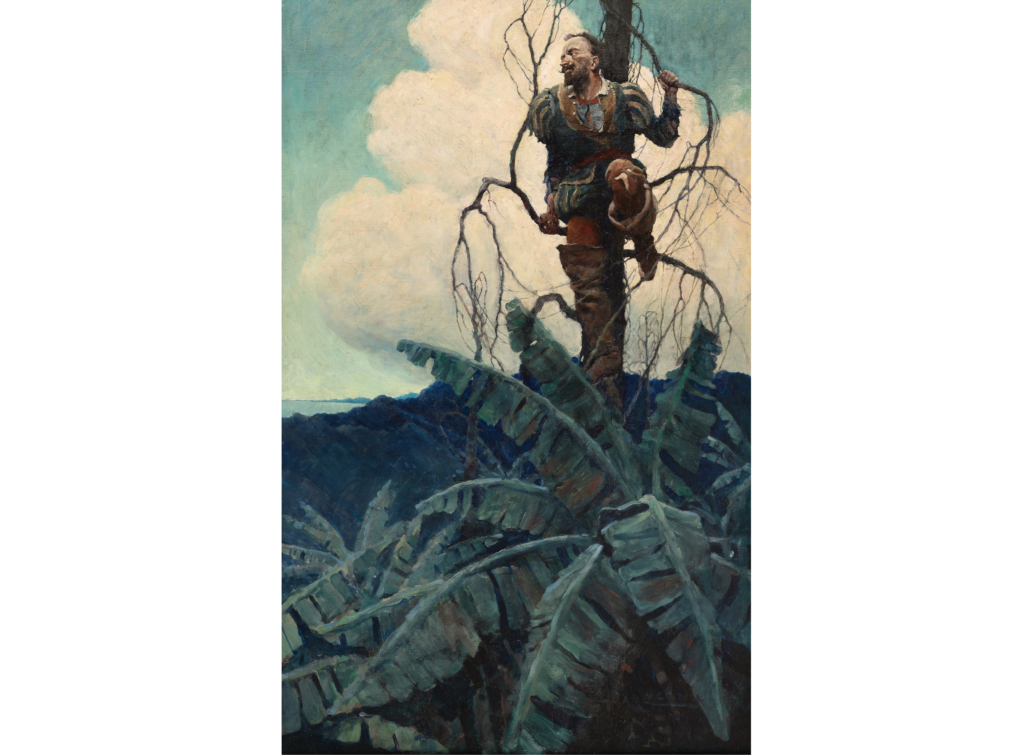 N.C. Wyeth, ‘When Drake Saw for the First Time the Waters of the South Sea,’ est. $200,000-$400,000