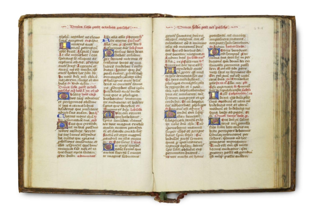 Medieval French Book of Hours, est. €7,000-€8,000