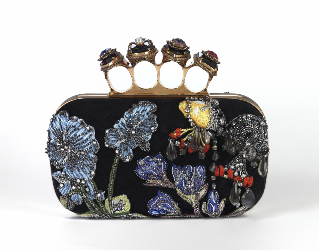 Alexander McQueen, Spider jeweled four ring box clutch box bag. Resort 2020. United Kingdom (c) Victoria and Albert Museum, London