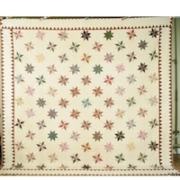 Circa-1830s cotton stars quilt, est. $800-$1,000