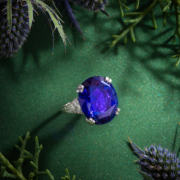 Gillot color-change sapphire and diamond ring, $256,250