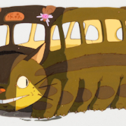 Catbus production cel from ‘My Neighbor Totoro,’ $40,800. Photo credit: Heritage Auctions, HA.com