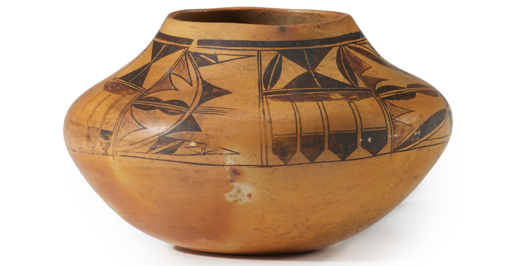  Hopi Sikyatki Revival pottery Olla, $3,750 