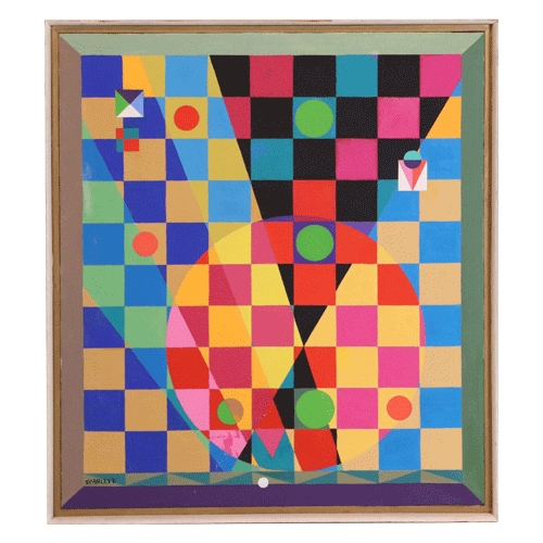 Rolph Scarlett, ‘Untitled (Checkerboard),’ est. $5,000-$10,000