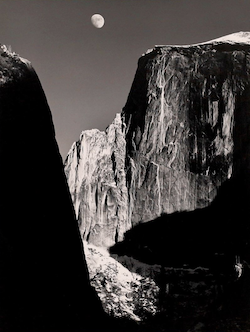 Signed Ansel Adams Yosemite photograph stars at Holabird, Dec. 17-19