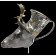 The Stag’s Head Rhyton, dating to circa 400 BCE, is one of several antiquities Michael Steinhardt relinquished for repatriation. Image courtesy of the Manhattan district attorney’s office.