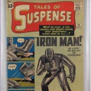 Tales of Suspense #39, featuring the first appearance of Iron Man, est. $50,000-$80,000