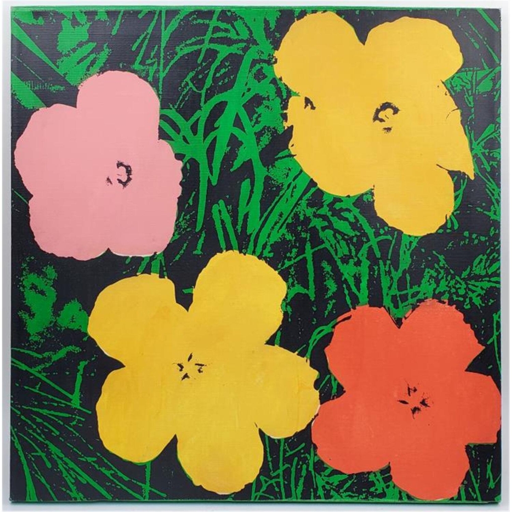 Andy Warhol, ‘Flowers,’ est. $50,000-$75,000
