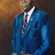 Jerrell Gibbs, ‘I Only Have A Minute, 60 Seconds In It… Portrait of the Honorable Elijah Cummings,’ 2021. Courtesy of Jerrell Gibbs and Mariane Ibrahim