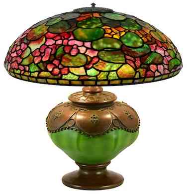 Bevy of Tiffany Studios lamps to light up Fontaine&#8217;s Jan. 29 auction