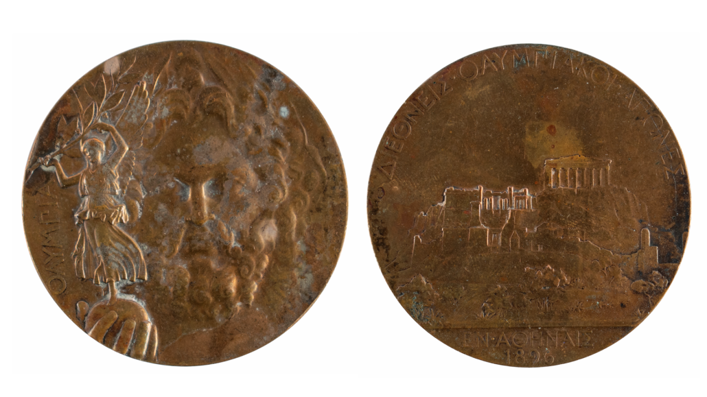 1896 Athens Olympic bronze medal, $88,580
