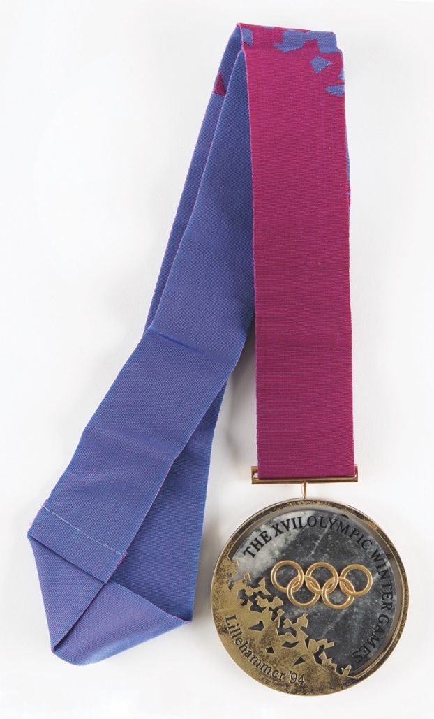 1994 Lillehammer Olympic gold medal for ice hockey, est. $50,000-$60,000